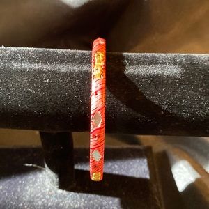 ASHA by ADM Red Gold & Silver Bangle by Ashley Mc Cormick